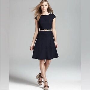 Classic Anne Klein A-line Cap Sleeve LBD